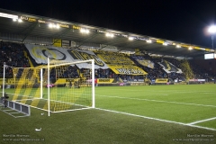 Tijdens NAC - SC Heerenveen hielden de Breda Loco's een actie, waarbij diverse spandoeken over de tribunes getoond werden.