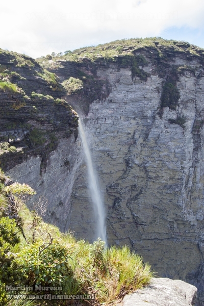 The Cachoeira da Fumaca, the highest waterfall in Brazil