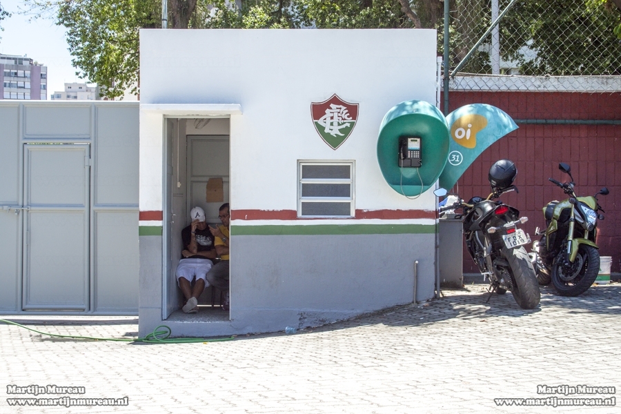 The stadium EstÃ¡dio das Laranjeiras, former home of Rio de Janeiro based club Fluminense FC