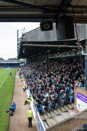The old and iconic East Stand of Roots Hall