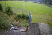 The abandonned stadium "Stadion aan de Kastanjelaan", former ground of Patro Eisden