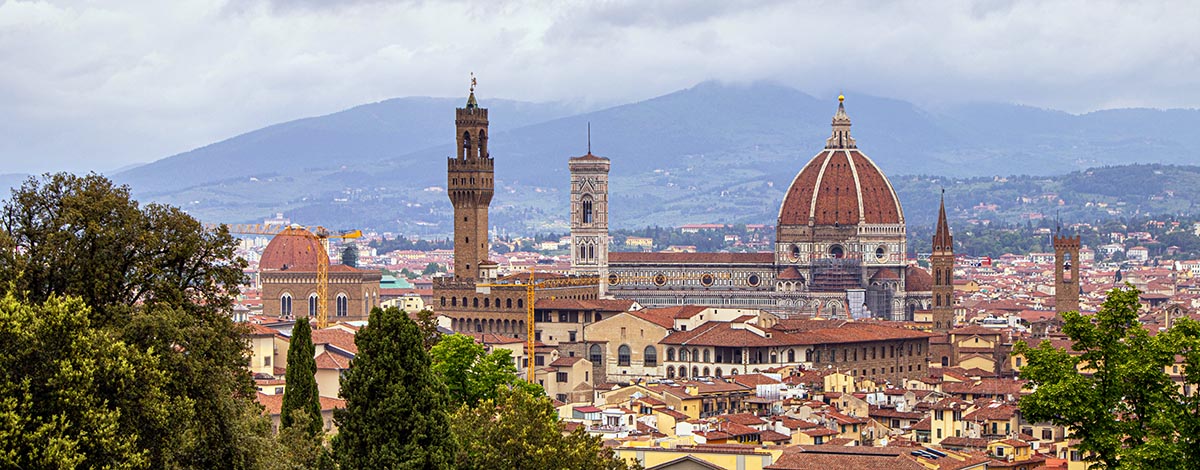 De skyline van Florence