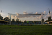 The match Berchem Sport vs Grimbergen in the Ludo Coeck Stadium in Antwerp's suburb Berchem