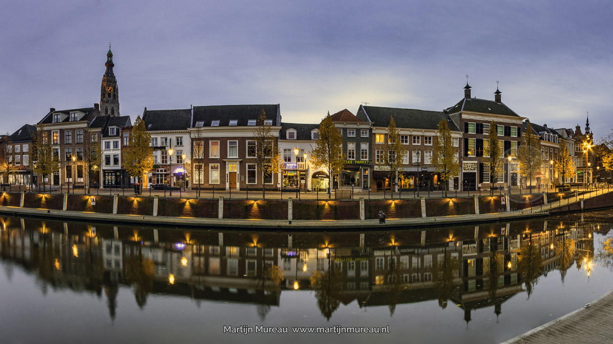 De Haven van Breda, vlak na zonsopgang