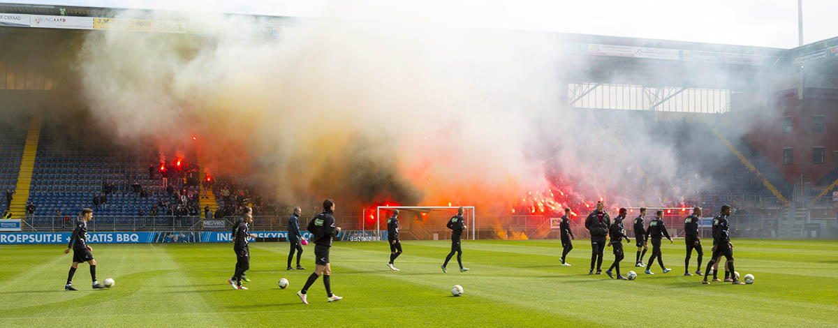 Laatste training NAC Breda, voor de wedstrijd tegen FC Eindhoven