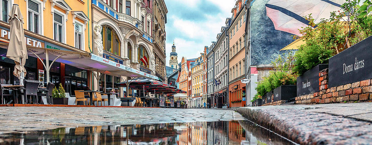 Street in Riga, source: Google Images, searchfilter licensed for free use. Photographer unknown