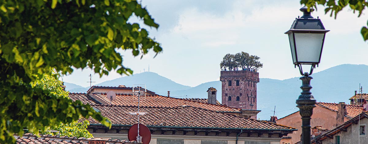 Mooie uitzichten in Lucca